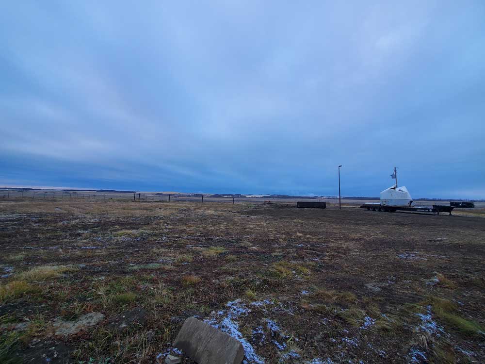 The site after completing the lease reclamation project